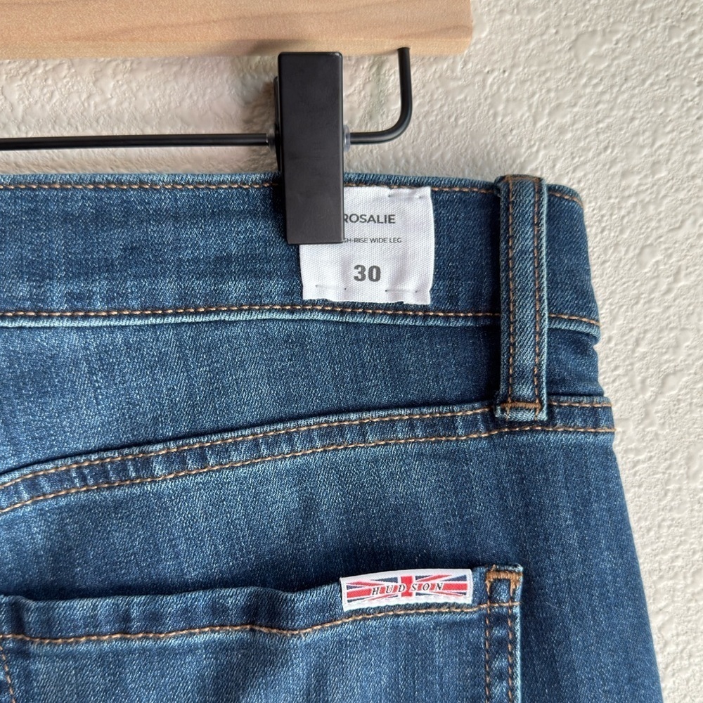 HUDSON Rosalie High Rise Wide Leg Jeans - Picture 8 of 10